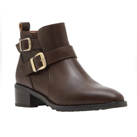 NWOT Blondo Shantel Waterproof Brown Ankle Boots – Sz 9.5M - Picture 1 of 7